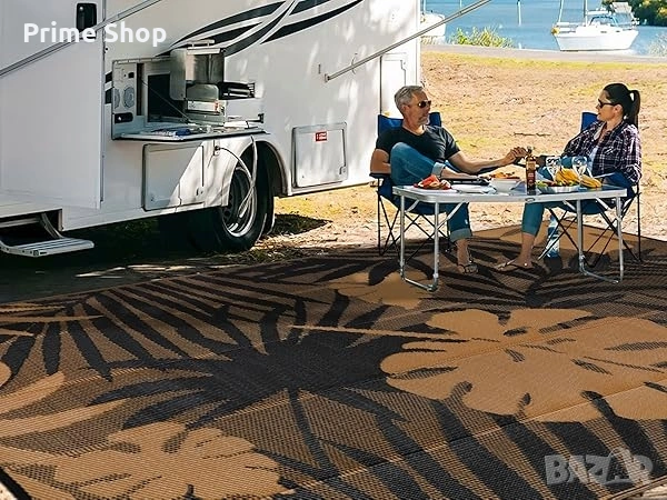 270x365см - Двулицев външен килим Homcomodar , снимка 11 - Килими - 53909889