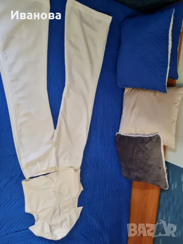 Бял панталон с елек 