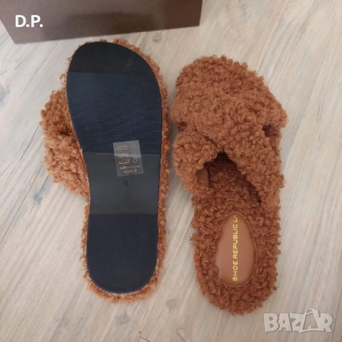 Пухкави пантофи, снимка 3 - Пантофи - 52662019