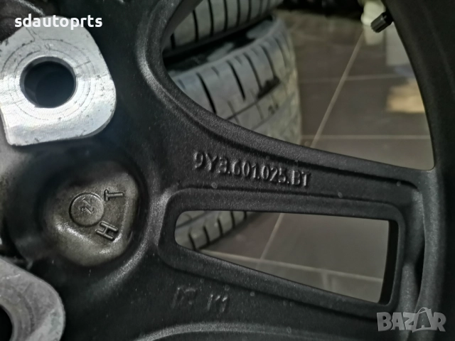 1бр Нова 21" Джанта Porsche Cayenne 9Y Задна 9Y0601025BL  21x11J ET58, снимка 8 - Гуми и джанти - 51894039