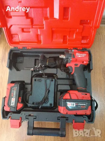 Гайковерт milwaukee m18, снимка 3 - Куфари с инструменти - 48062163