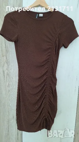 Рокля по тялото с връзка 