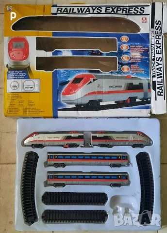 Влакче с релси , снимка 2 - Влакчета, самолети, хеликоптери - 53652143