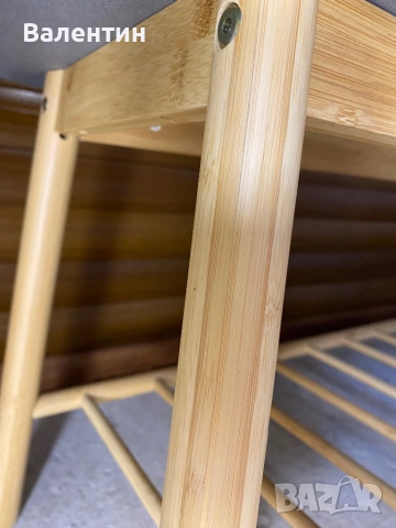 Пейка с място за обувки COSTWAY, снимка 6 - Дивани и мека мебел - 53719985