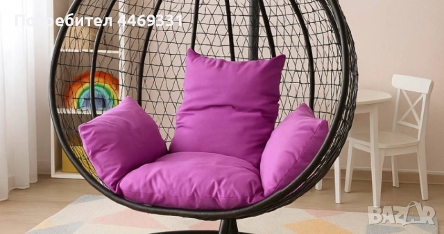 Градинска висяща люлка тип гнездо,яйце–Промоция!, снимка 4 - Други - 52373407