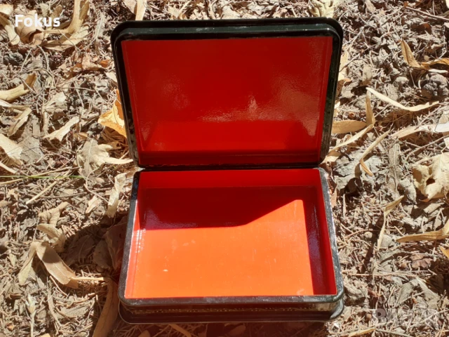 Уникална руска голяма лакова кутия Федоскино войници, снимка 3 - Антикварни и старинни предмети - 51301446