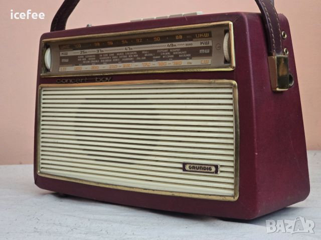 Grundig Concert-Boy 202 - 1962 радио, снимка 6 - Радиокасетофони, транзистори - 46762969