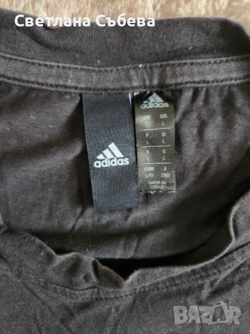 Оригинална тениска adidas размер L , снимка 3 - Тениски - 45536520