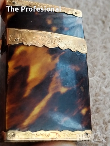 Пудриера и портомоне, снимка 2 - Антикварни и старинни предмети - 53678495