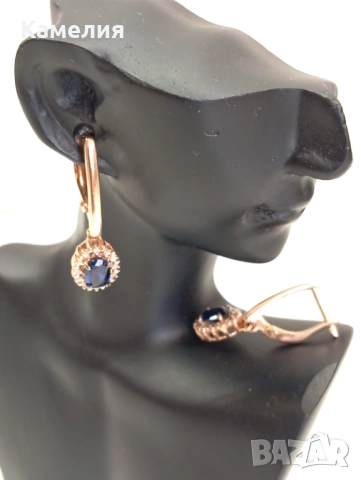 Руско злато , снимка 3 - Обеци - 53703512