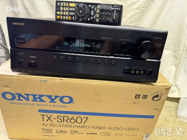 Onkyo TX-SR607, снимка 6 - Ресийвъри, усилватели, смесителни пултове - 47195028