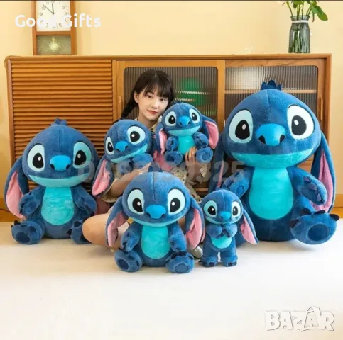 Голям плюшен Стич Stitch, 120см, Лило и Стич плюшена играчка голяма, снимка 3 - Плюшени играчки - 46857327