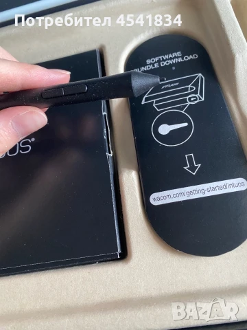 Wacom Intuos Pen CTL‑490 (Small White) — чисто нов таблет, снимка 5 - Таблети - 51118579