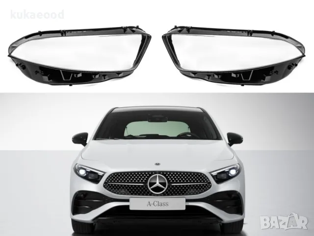 Стъкла за фарове на Mercedes A-Class W177, снимка 5 - Части - 47546501