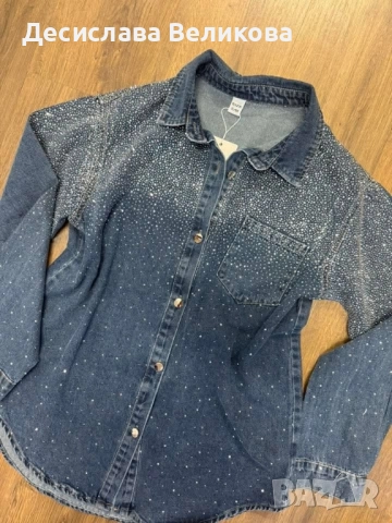 Дънково яке тип риза 