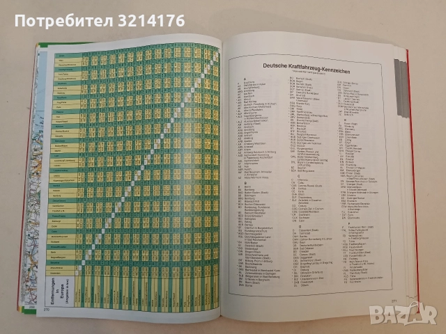 Pilot Autoatlas Deutschland/Europa 92/93 (1:300000; 1:400000), снимка 7 - Специализирана литература - 52751491