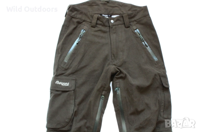 BERGANS OF NORWAY - водоустойчив ловен панталон, размер S, снимка 2 - Екипировка - 51882734