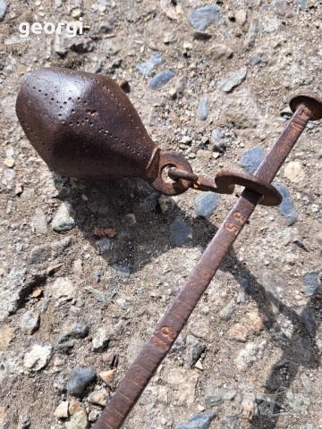 стар кантар паланца, снимка 10 - Антикварни и старинни предмети - 51866510