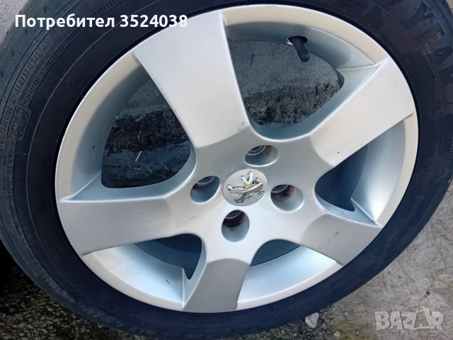 Алуминиеви джанти 16 цола  за Пежо , снимка 3 - Гуми и джанти - 52753483