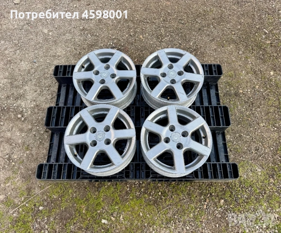 4бр.Алуминиеви джанти 14цола 4x100 за Toyota Aygo,Yaris,Citroen C1,Suzuki Swift,Hyundai i10,Subaru J