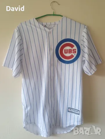 MBL оригинално джърси Chicago Cubs x Kris Bryant Majestic Vintage 00s