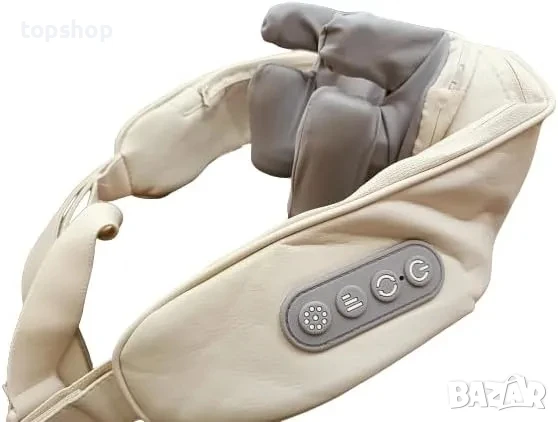 НОВ акумулаторен USB C масажор за гръб и крака облекчаване на болката в дълбоките тъкани, подгряване, снимка 3 - Масажори - 50501854