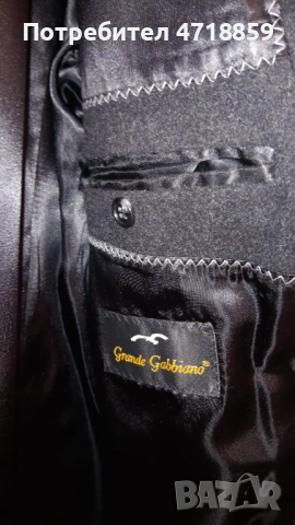 Мъжко палто Grande Gabianno, снимка 3 - Палта - 53245881
