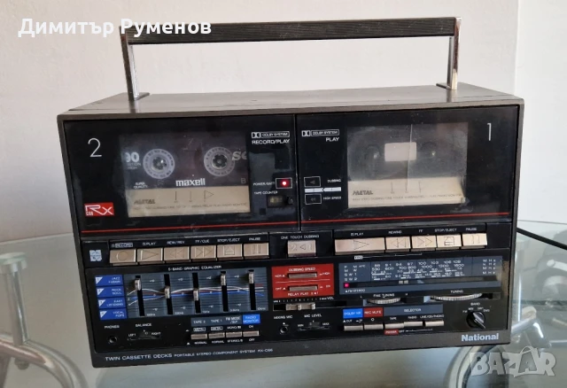 Радиокасетофон National RX- C66F, снимка 5 - Радиокасетофони, транзистори - 51341665