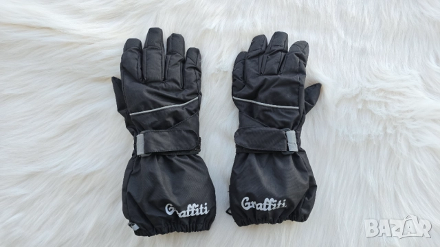 Детски ски ръкавици Graffiti 8-10 години, снимка 5 - Шапки, шалове и ръкавици - 52769793