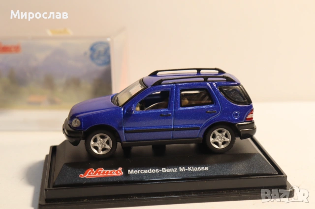1:72 SCHUCO MERCEDES BENZ ML ИГРАЧКА КОЛИЧКА МОДЕЛ, снимка 3 - Колекции - 53464522