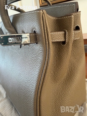 Hermes Birkin 30 дамска чанта того , снимка 3 - Чанти - 54291894