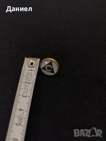 Ретро значка на Славия София , снимка 3 - Колекции - 52430443