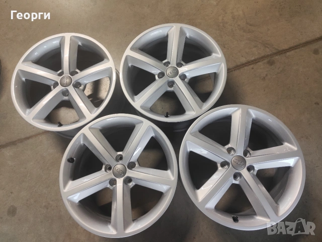 4бр.алуминиева джанта 18цола за Audi 5x112, снимка 2 - Гуми и джанти - 53964941