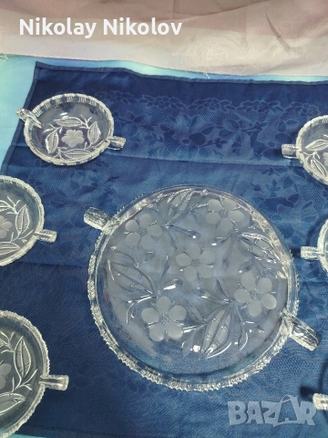 НОВ кристален к-т, снимка 2 - Сервизи - 53612146