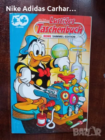 Истинска класика: колекционерско немско издание ''Доналд Дък'' повод 50-годишнина. Отлично състояние, снимка 1 - Детски книжки - 49001617