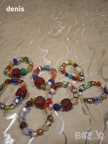 Стъклени гривни, снимка 9 - Гривни - 52931003