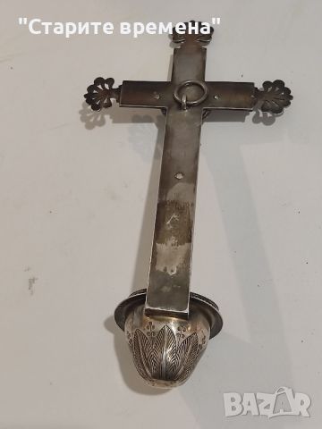 Стар Сребърен Кръст  за Стена, снимка 2 - Други ценни предмети - 45240762