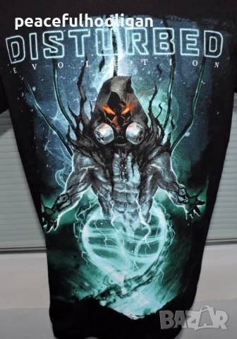 Disturbed Evolution T-Shirt Size Large, снимка 3 - Тениски - 53572242