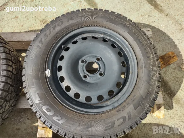 14 джанти 5х100 VolksWagen POLO 5J et35 Pirelli 175/70/14 2020г 7/9мм, снимка 5 - Гуми и джанти - 47206845