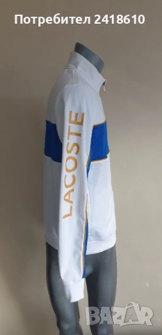 Lacoste Sport Tennis Classic Fit Full Zip Mens Size 3 - S НОВО! ОРИГИНАЛ! Мъжко Горнище с цял Цип!, снимка 14 - Спортни дрехи, екипи - 52541879