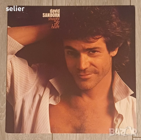 David Sanborn ‎– Straight To The Heart Издание 🇩🇪 GERMANY 1984г Стил:Contemporary Jazz, Smooth Jaz