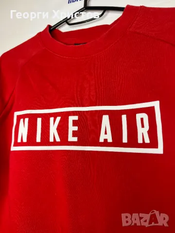 Nike Sportswear Air Crewneck Мъжка Блуза, снимка 4 - Блузи - 48217035