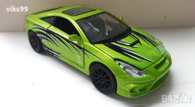 Bburago Toyota Celica GT-S 2003 Мащаб 1:24, снимка 5 - Колекции - 54065860