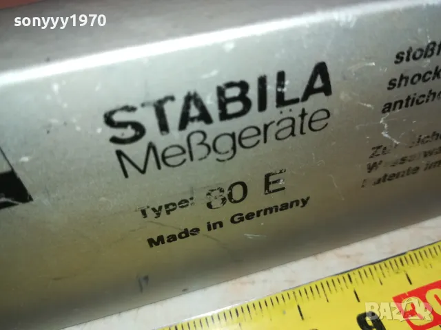 STABILA 80E MADE IN GERMANY-ВНОС SWISS 2601251701, снимка 2 - Други инструменти - 48836795