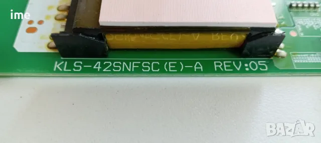 Inverter KLS-42SNFSC(E)-A REV:05 / 6632L-0573A 94V-0 за LC420WUD-SBM4., снимка 5 - Части и Платки - 49221789