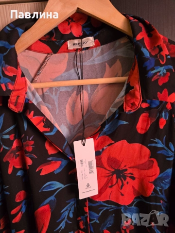 Нова дамска рокля Replay, снимка 3 - Рокли - 52790777