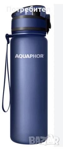 Бутилка Aquaphor Филтрираща City нави, снимка 2 - Други - 52530307