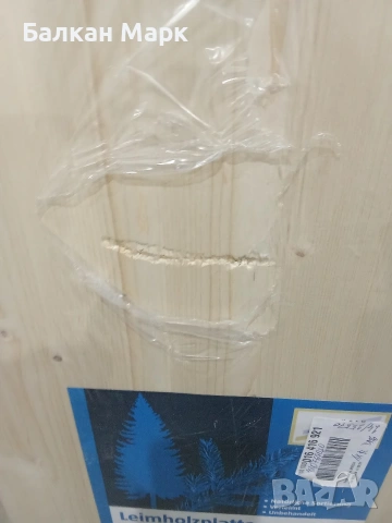 Дървен плот (лепен ) смърч – 800 x 400 x 18 mm, снимка 2 - Други - 53903778