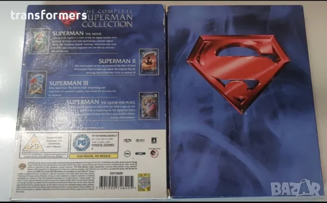 DVD-Superman Collection 1,2,3,4, снимка 2 - DVD филми - 50029062
