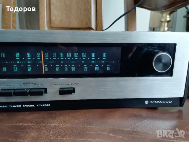 Kenwood KT 2001 ретро тунер, снимка 3 - Ресийвъри, усилватели, смесителни пултове - 49135349